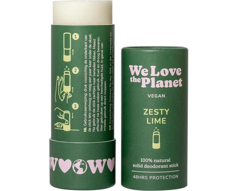 We Love The Planet Zesty Lime 40 g