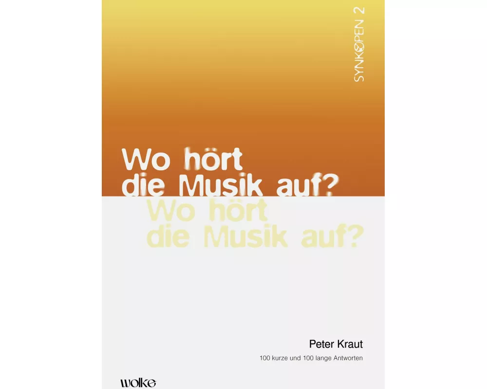 Wo hört die Musik auf?