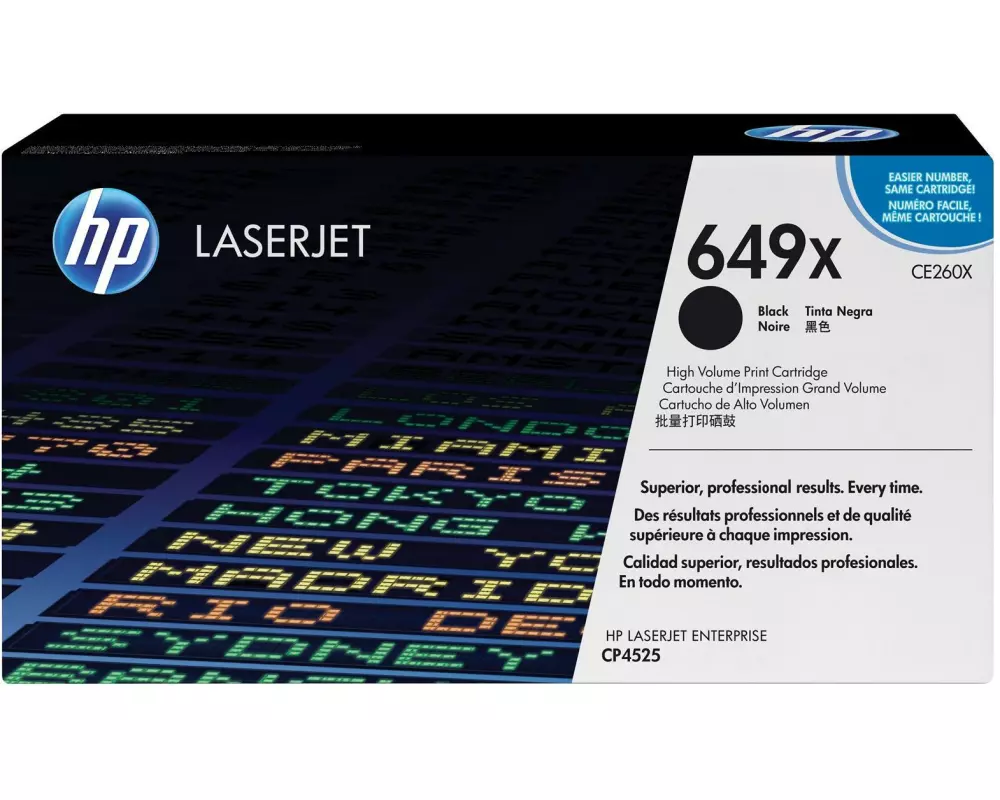 HP Toner Nr. 649X (CE260X) Black