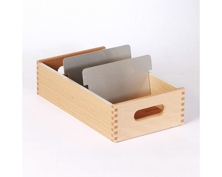 FLÜCK Karteikasten A6 A6QUER/30 Buche