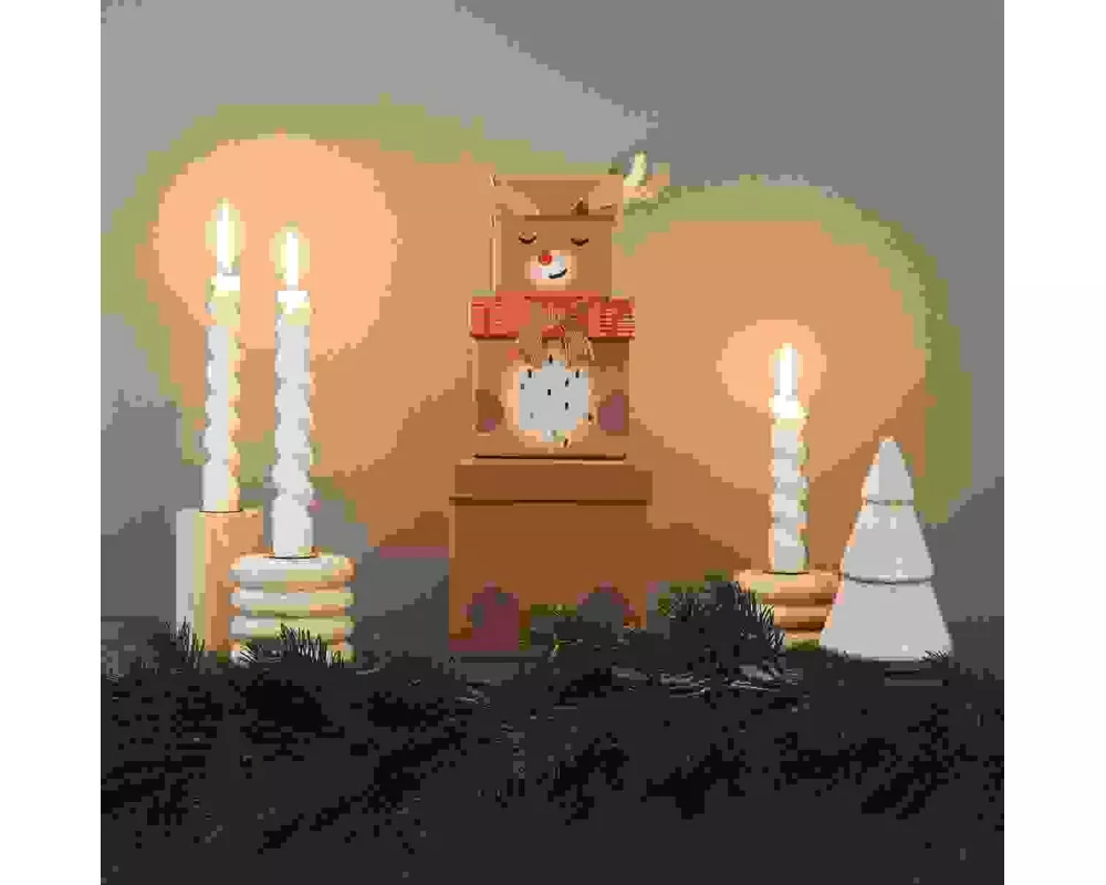 Geschenkboxen-Set Rentier, FSC RECYCLED