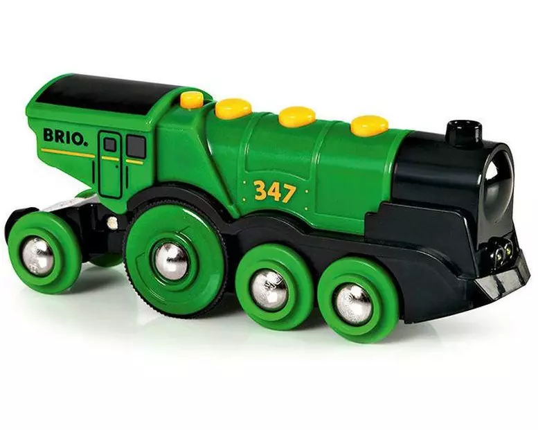 BRIO Eisenbahn Grüner Gustav Batterielok