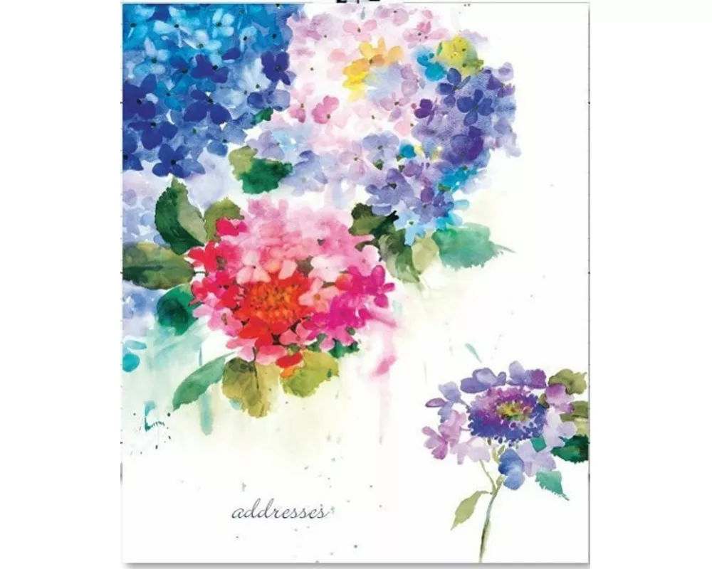 Hydrangeas Lg Addr Bk