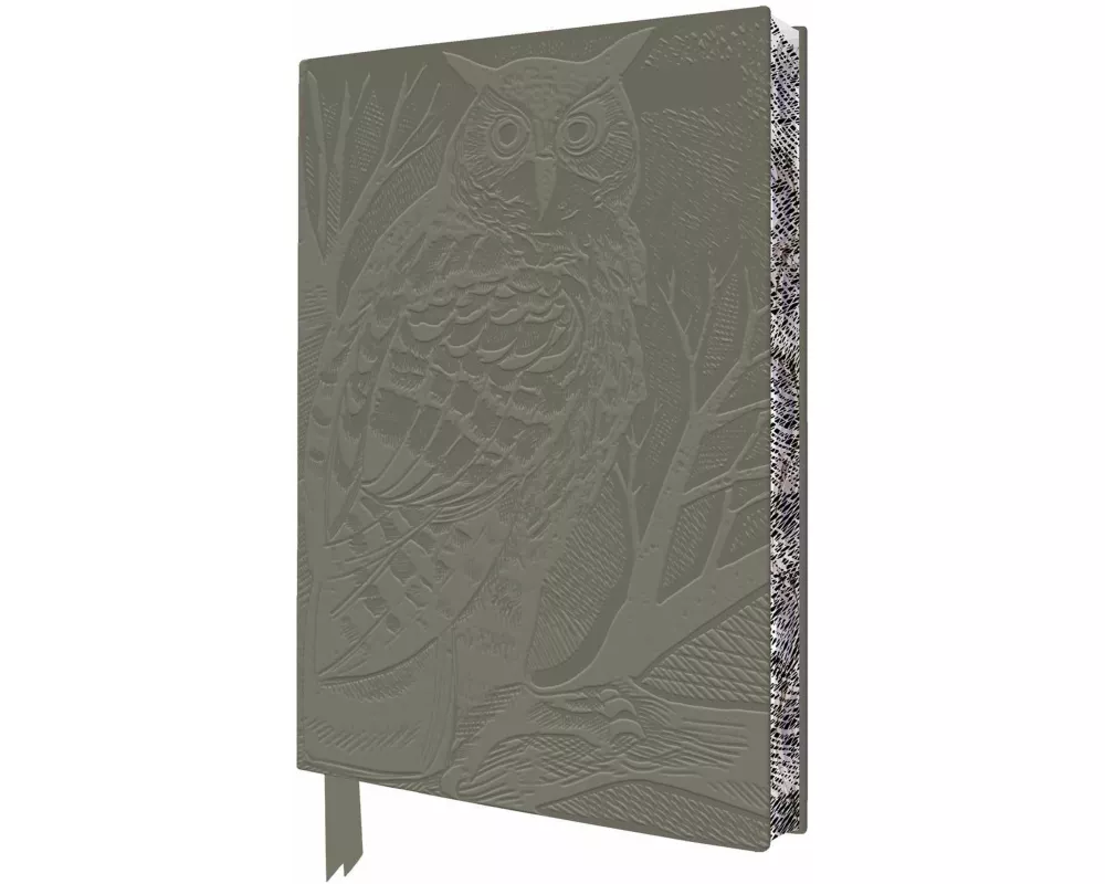 Angela Harding: Long Eared Owl Artisan Art Notebook (Flame Tree Journals)