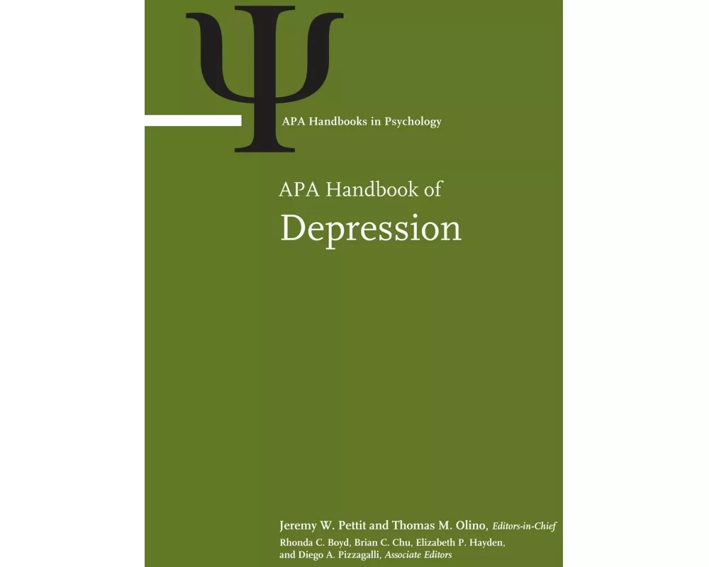 APA Handbook of Depression