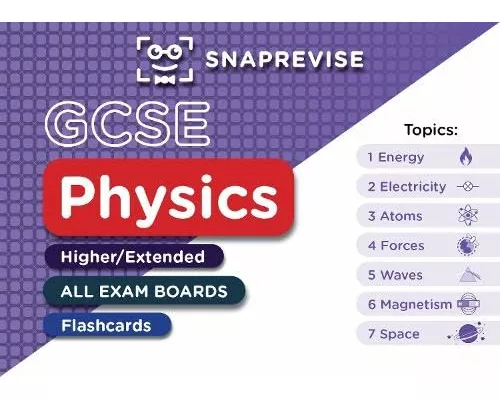 SnapRevise GCSE Physics Flashcards