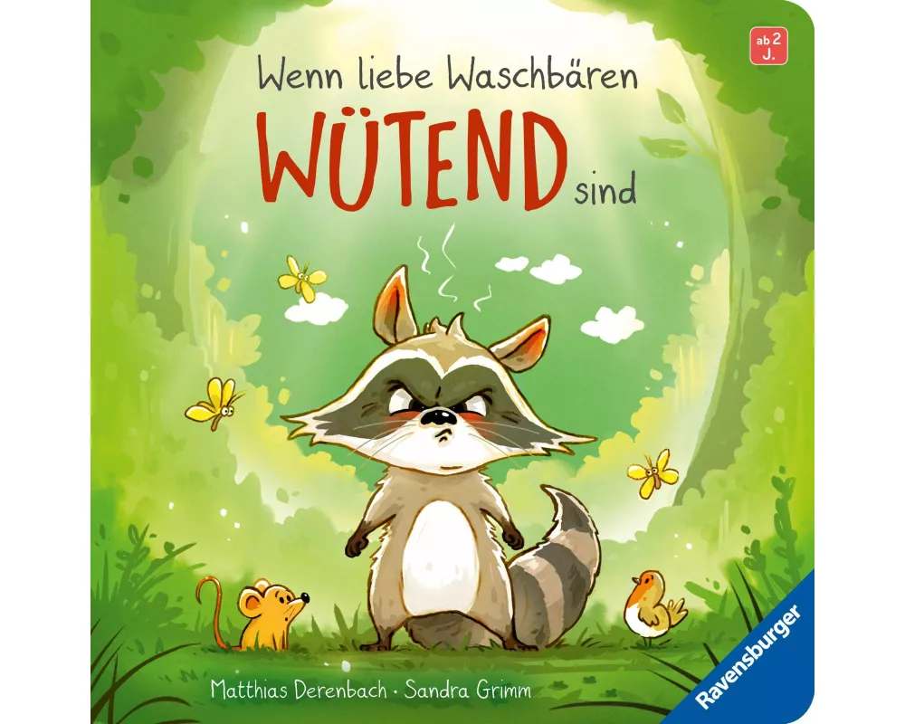 Wenn liebe Waschbären wütend sind