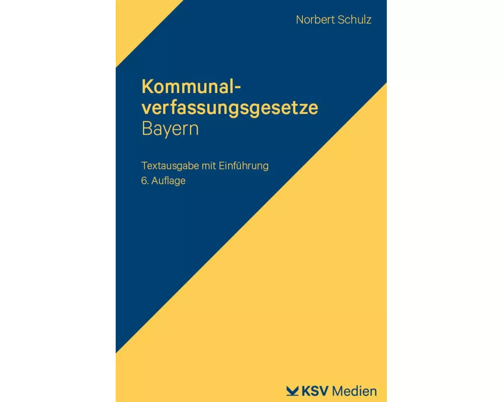 Kommunalverfassungsgesetze Bayern