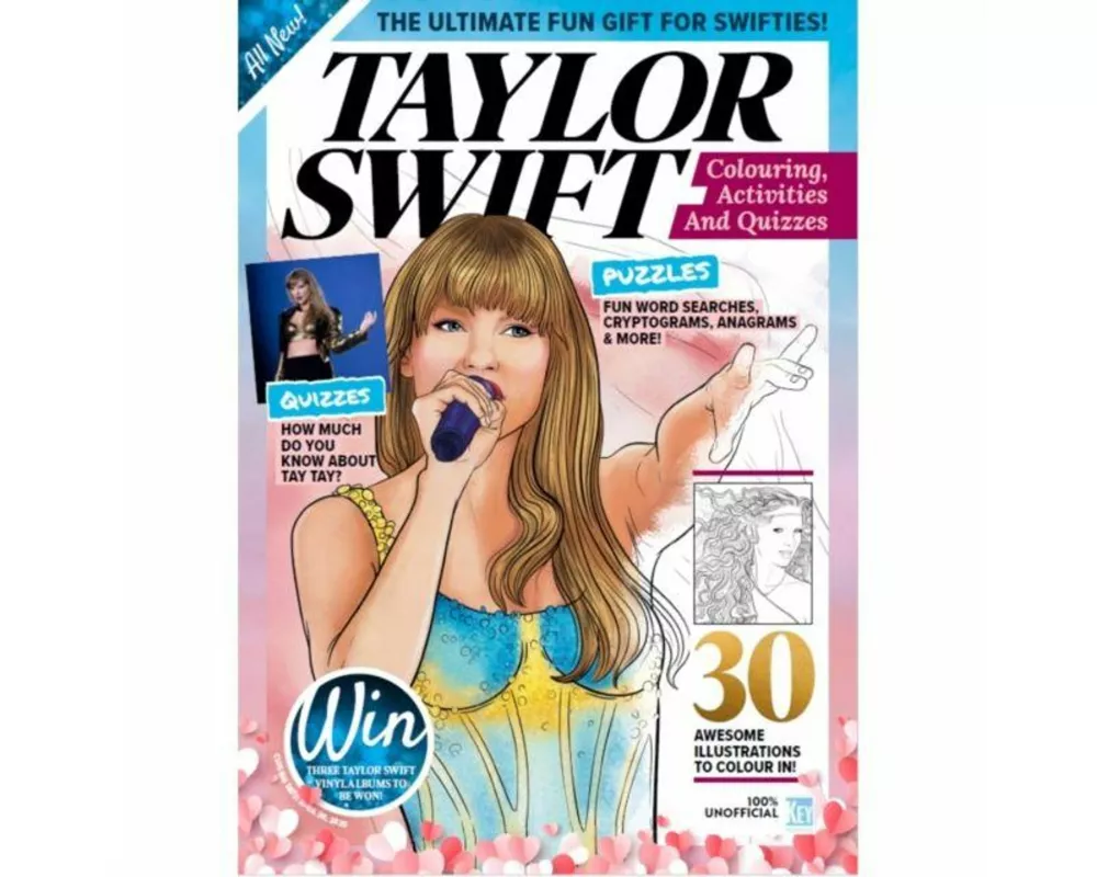 Taylor Swift: Colouring, Activities and Quizzes