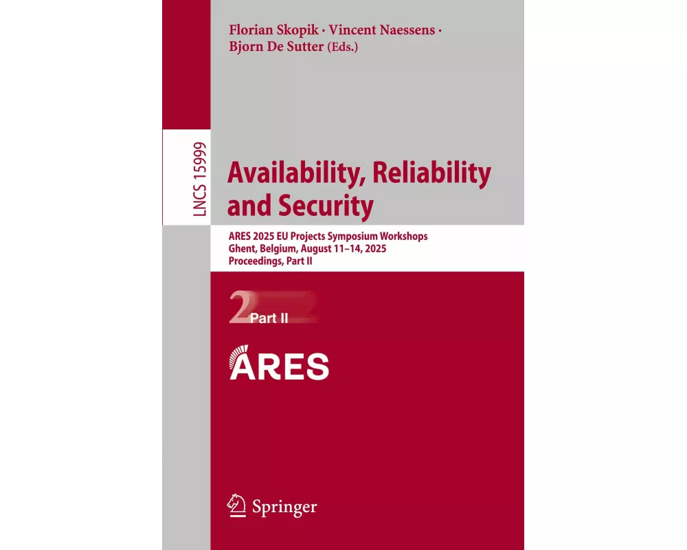 Availability, Reliability and Security