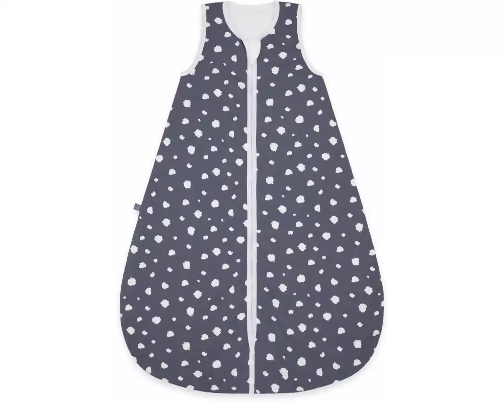 emma & noah Baby-Ganzjahresschlafsack Punkte Blau 90 cm