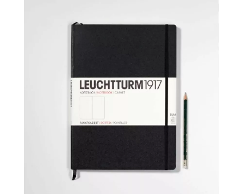 Notizbuch Slim Master A4+ dotted schwarz