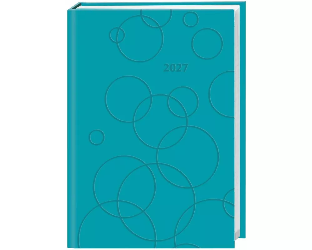 Kalenderbuch A6 blau 2027