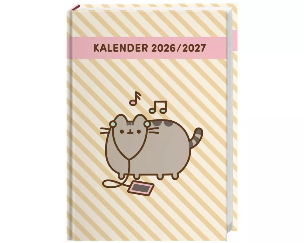 Pusheen 17-Monats-Kalenderbuch A5 2027 - 17 Monate. Von August 2026 bis Dezember 2027