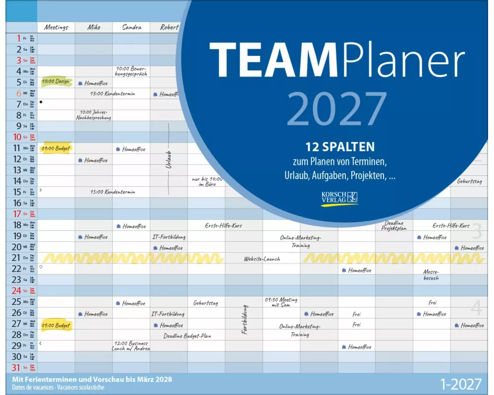 Teamplaner 2027