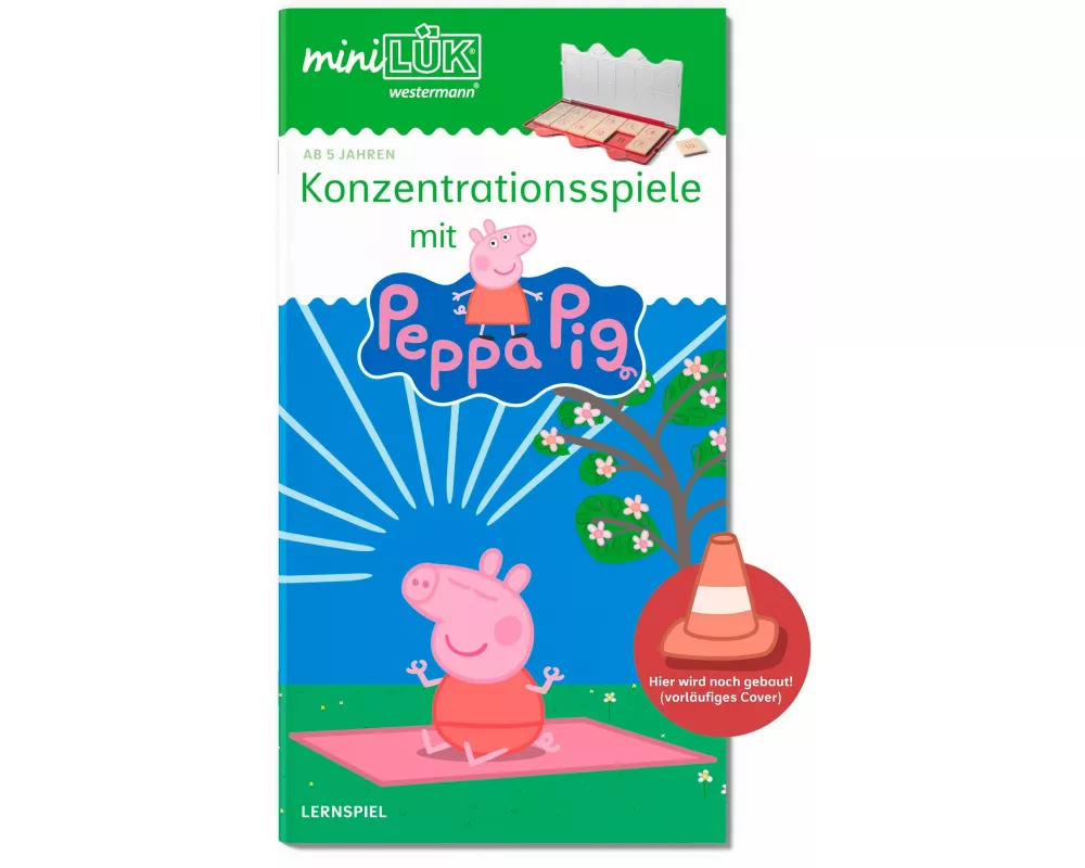 miniLÜK. Kindergarten/Vorschule Konzentrationsspiele mit Peppa Pig