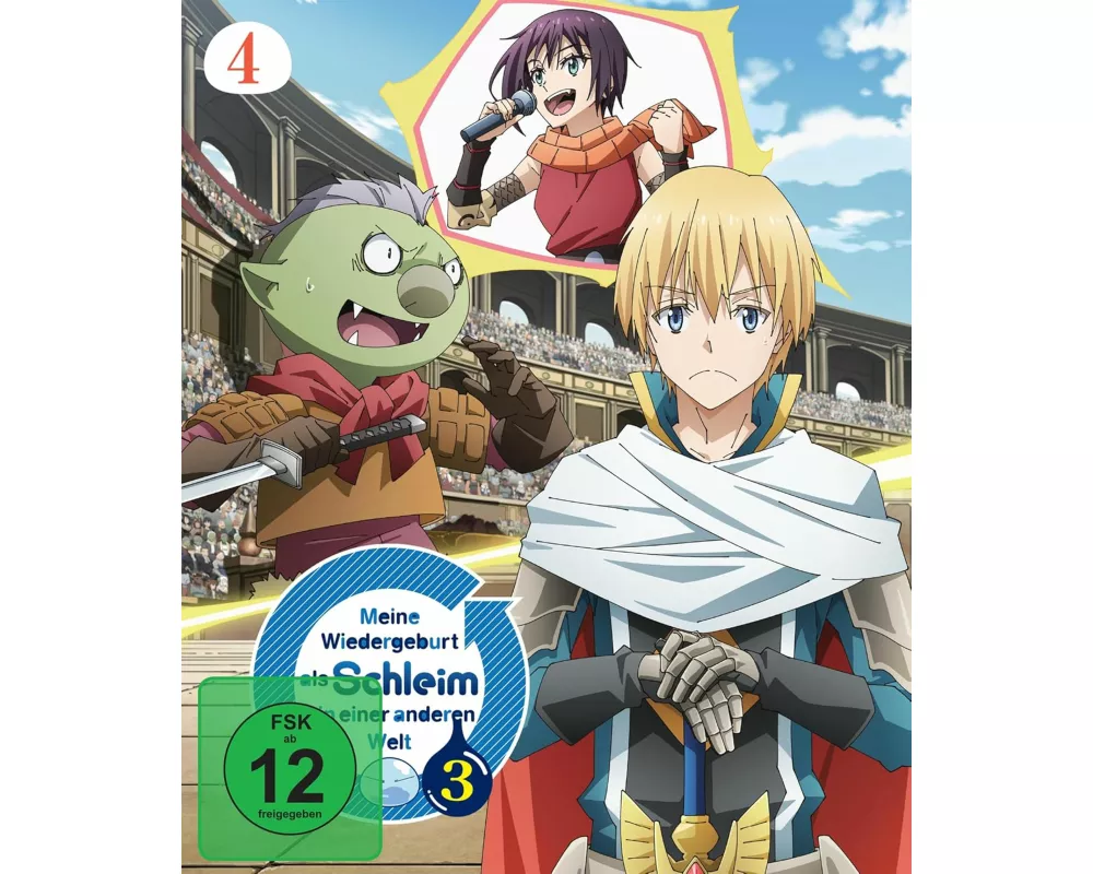 Meine Wiedergeburt als Schleim in einer anderen Welt - Staffel 3 - Vol.4 - [DVD]