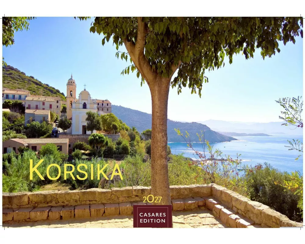 Korsika Kalender 2027 - Wandkalender | Fotokalender Frankreich 50x35cm - . mit atemberaubenden Fotografien der Insel