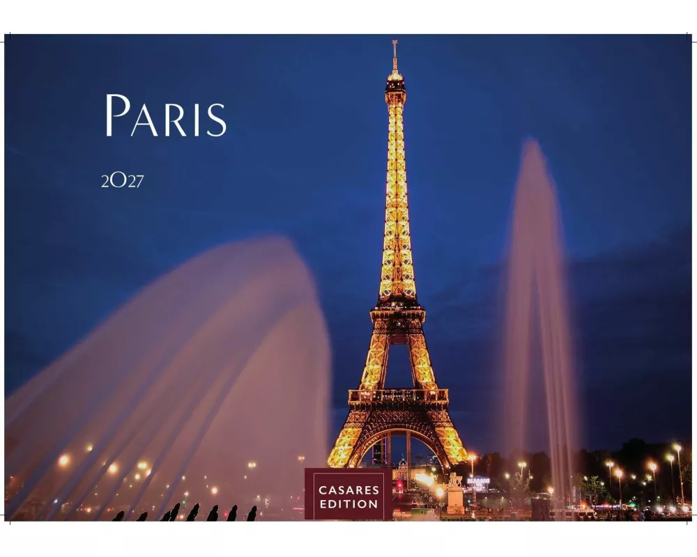 Paris Kalender 2027 - Wandkalender | Fotokalender Frankreich 35x50cm Grosses Format - Entdecken Sie den faszinierenden Charme von Paris - mit beeindru