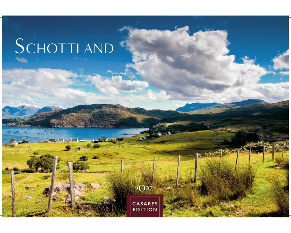 Schottland Kalender 2027 - Wandkalender | Fotokalender England 24x35cm - Faszinierende Bilder von schottischen Highlands, Lochs, Küsten und Nationalpa