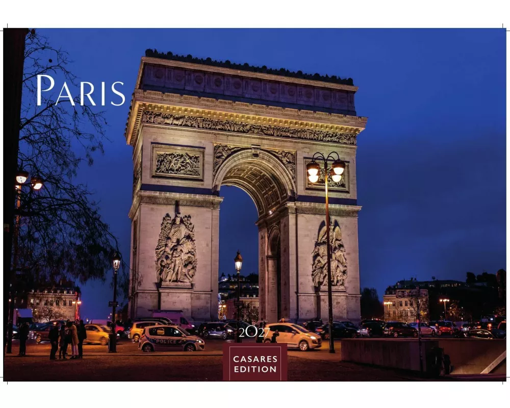 Paris Kalender 2027 - Wandkalender | Fotokalender Frankreich 24x35cm - Entdecken Sie den faszinierenden Charme von Paris - mit beeindruckenden Fotos