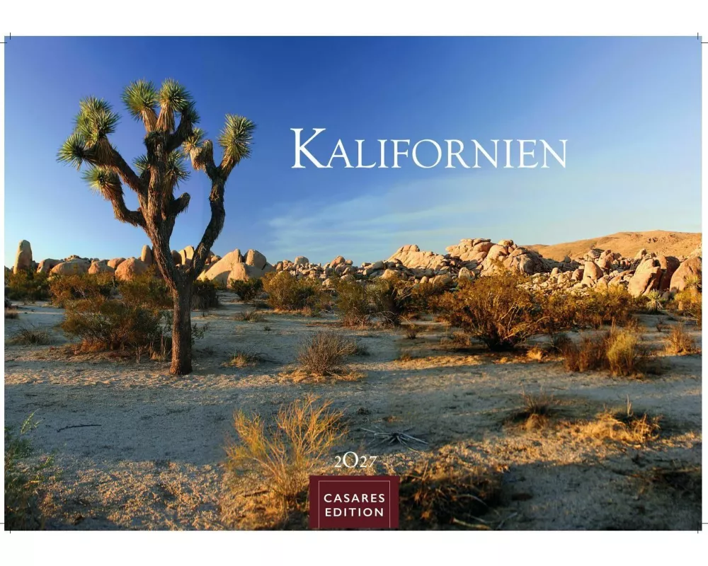 Kalifornien Kalender 2027 - Wandkalender | Fotokalender Nordamerika 24x35cm - Sonnenstaat pur: Strände, Städte & Naturwunder als stimmungsvolle Wandde