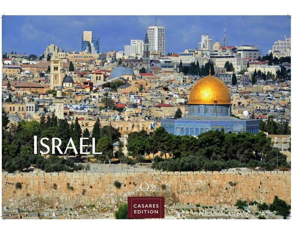 Israel Kalender 2027 - Wandkalender | Fotokalender Orient 35x50cm - 12 Wunderschöne Fotos Monat für Monat dieses faszinierenden Landes