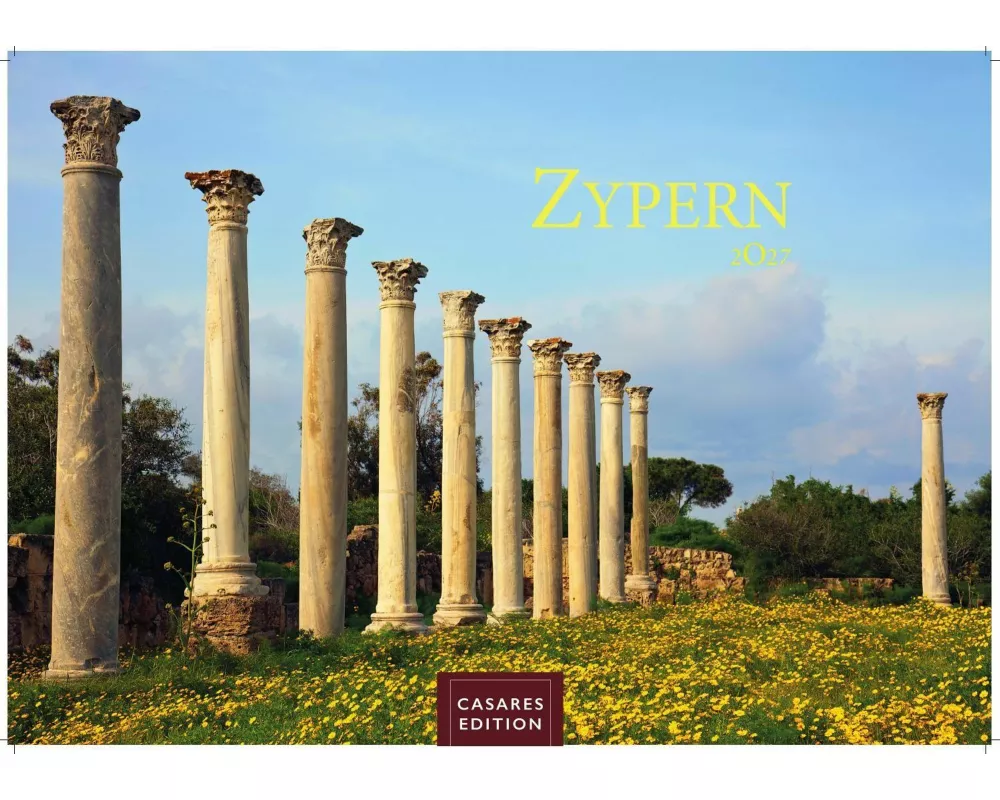 Zypern Kalender 2027 - Wandkalender | Fotokalender Mittelmeer 24x35cm - Wunderschöne Fotografien von Zypern, Monat für Monat