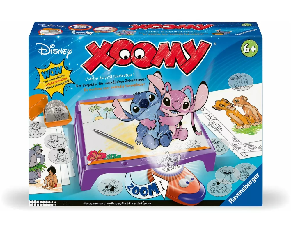 Xoomy Maxi A4-Tisch Stitch & Disney Classics