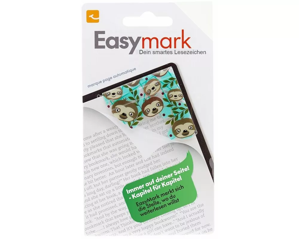 Easymark Faultier - Dein smartes Magnet-Lesezeichen
