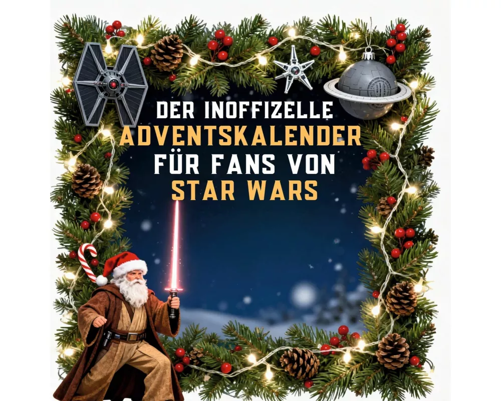 Der inoffizielle Adventskalender für Fans von Star Wars