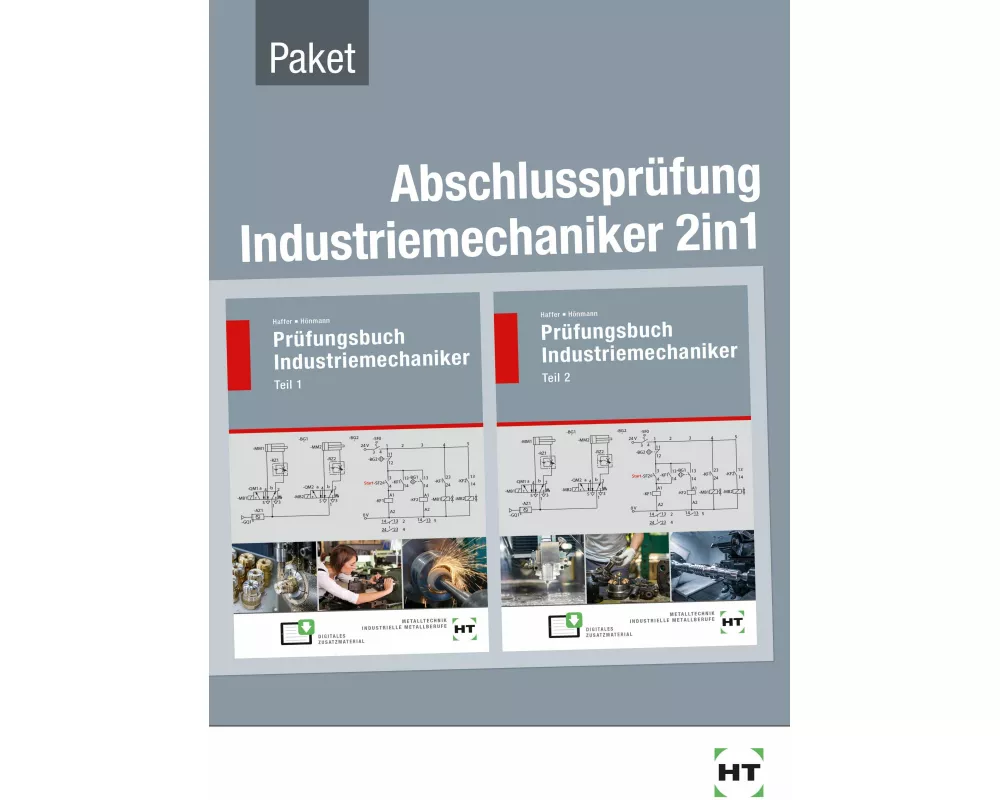 Paketangebot Abschlussprüfung Industriemechaniker 2in1