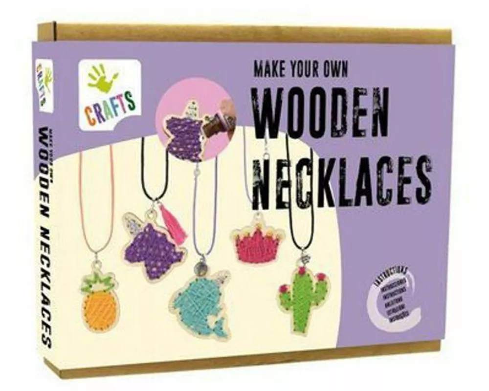 Bastelset -Holz-Halskette