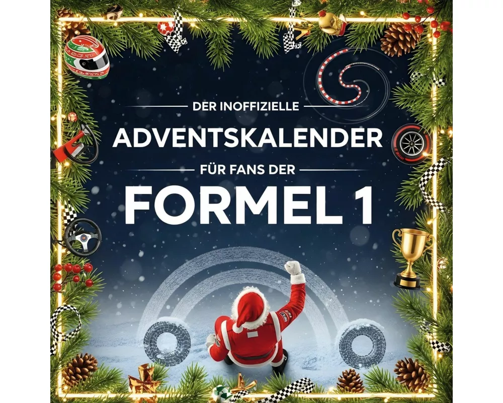 Der Adventskalender für Fans der Formel 1