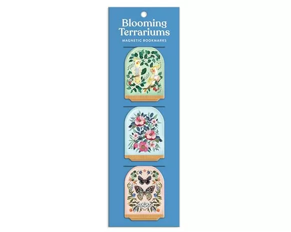 Blooming Terrariums Magnetic Bookmarks