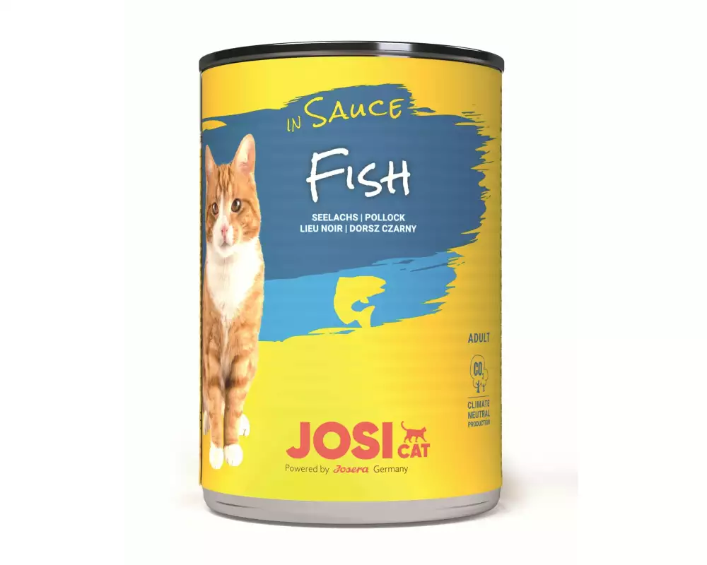 Josi Cat & Dog by Josera Nassfutter Fish in Sauce, 415 g