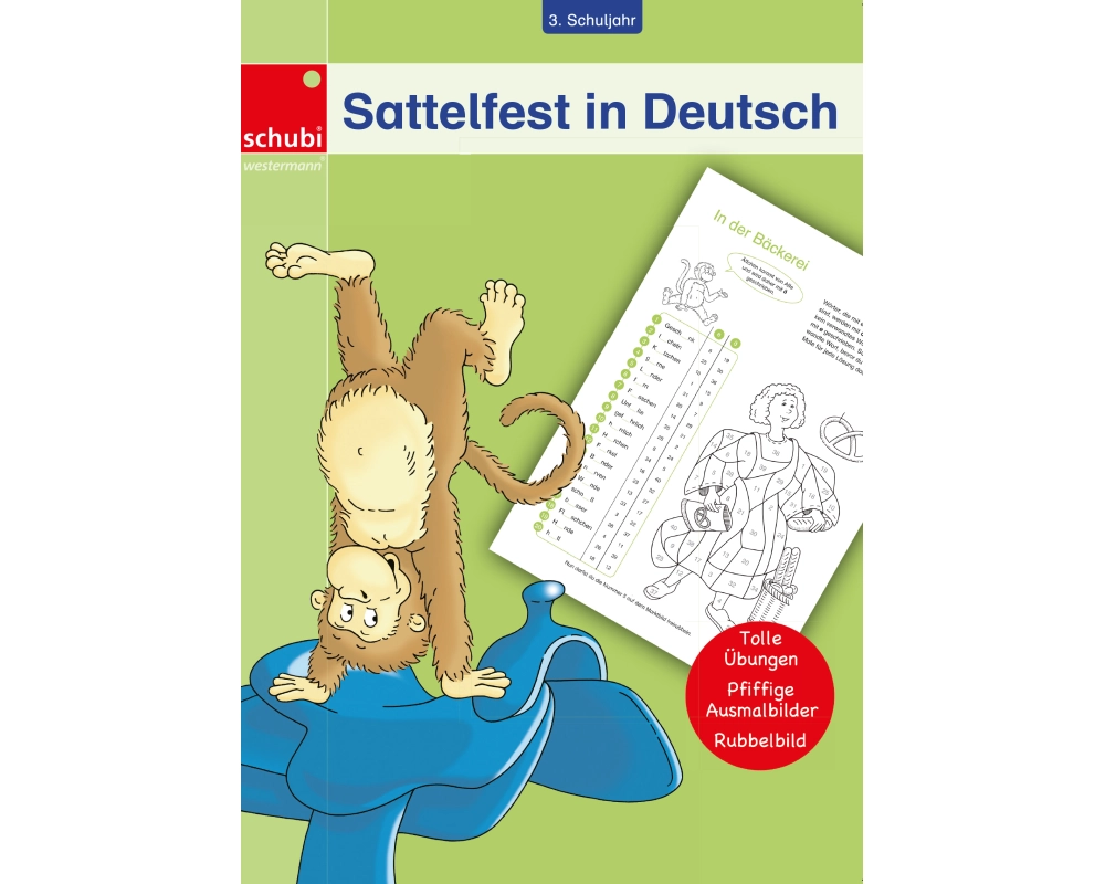 Sattelfest in Deutsch