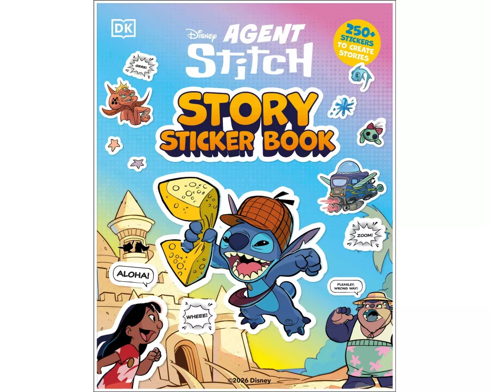 Disney Stitch Story Sticker Book