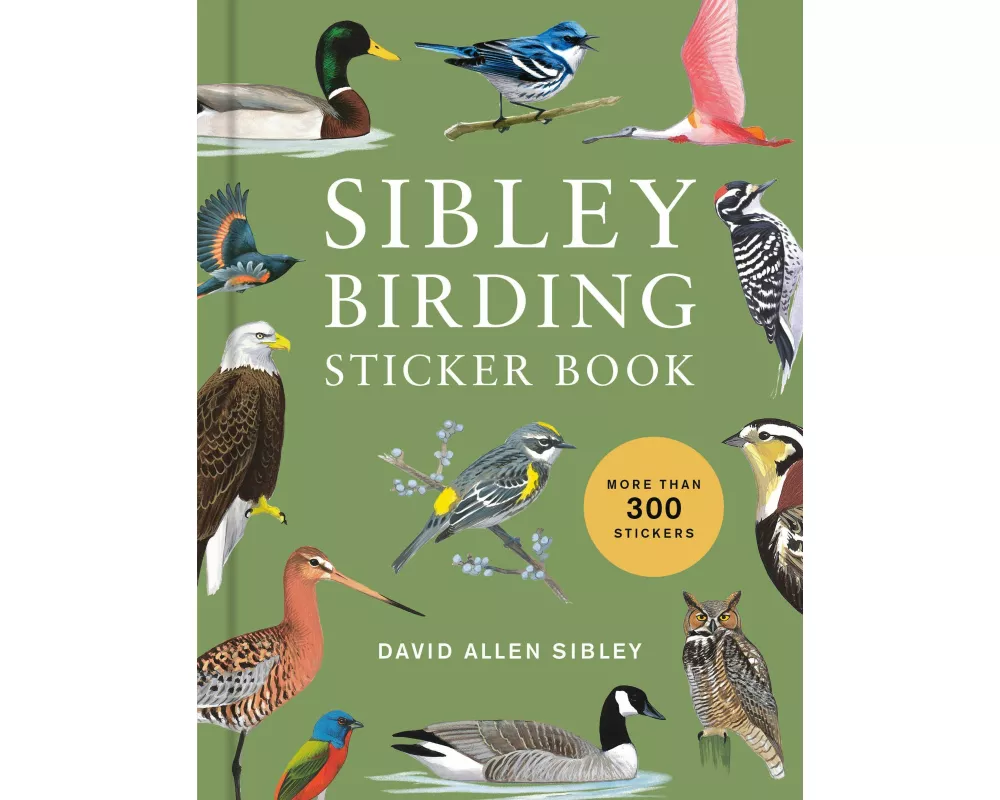 Sibley Birding Sticker Book