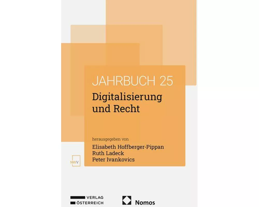 Digitalisierung und Recht - Jahrbuch 2025