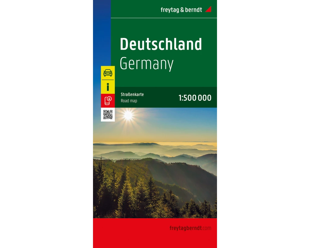 Deutschland, Straßenkarte 1:500.000, freytag & berndt