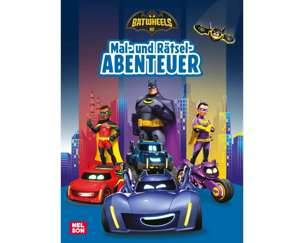 DC Batwheels: Mal- und Rätselabenteuer