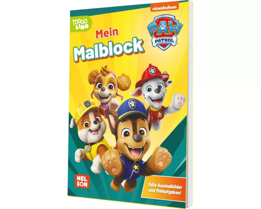 PAW Patrol Kindergartenheft: Mein Malblock