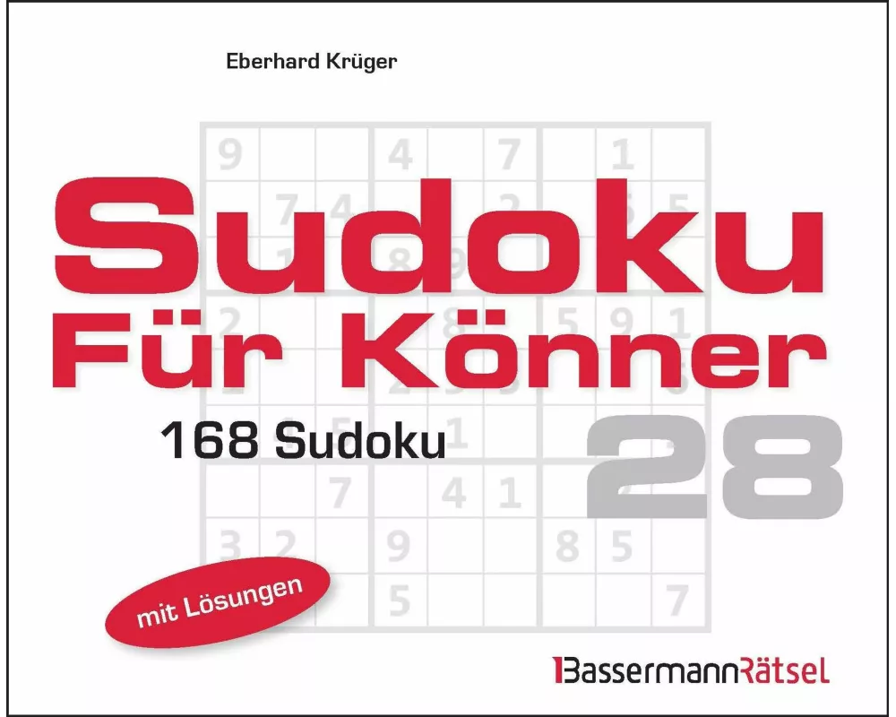Sudoku für Könner 28 (5 Exemplare à 2,99 €)