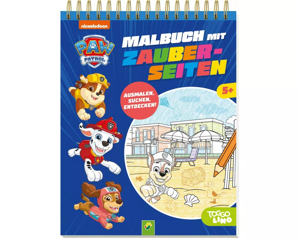 PAW Patrol Malbuch mit Zauberseiten