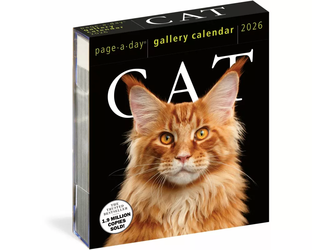 Cat Page-A-Day Gallery Calendar 2026