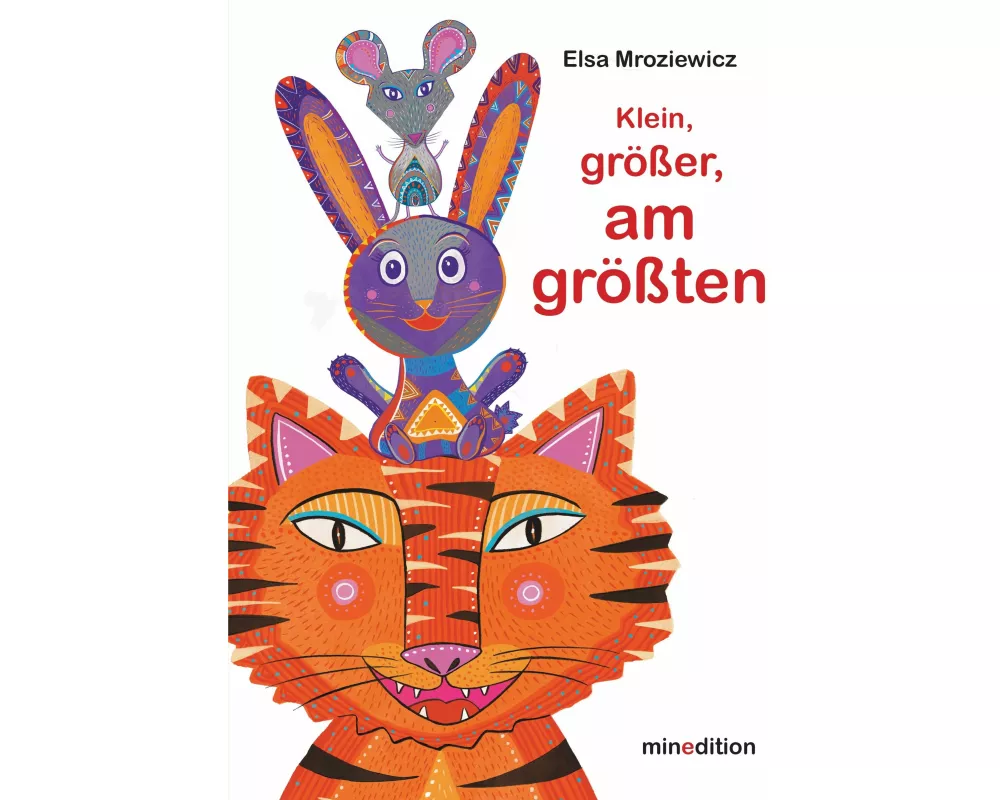 Klein, größer, am größten