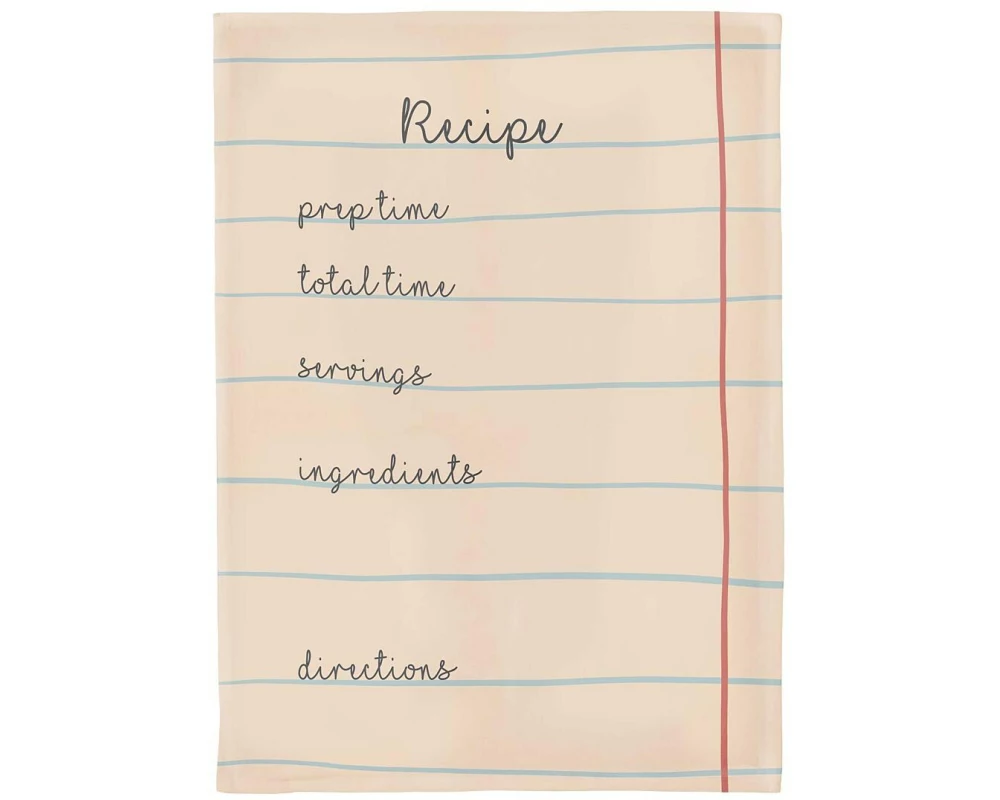 Chic Mic Geschirrtuch Recipe 50 x 70 cm
