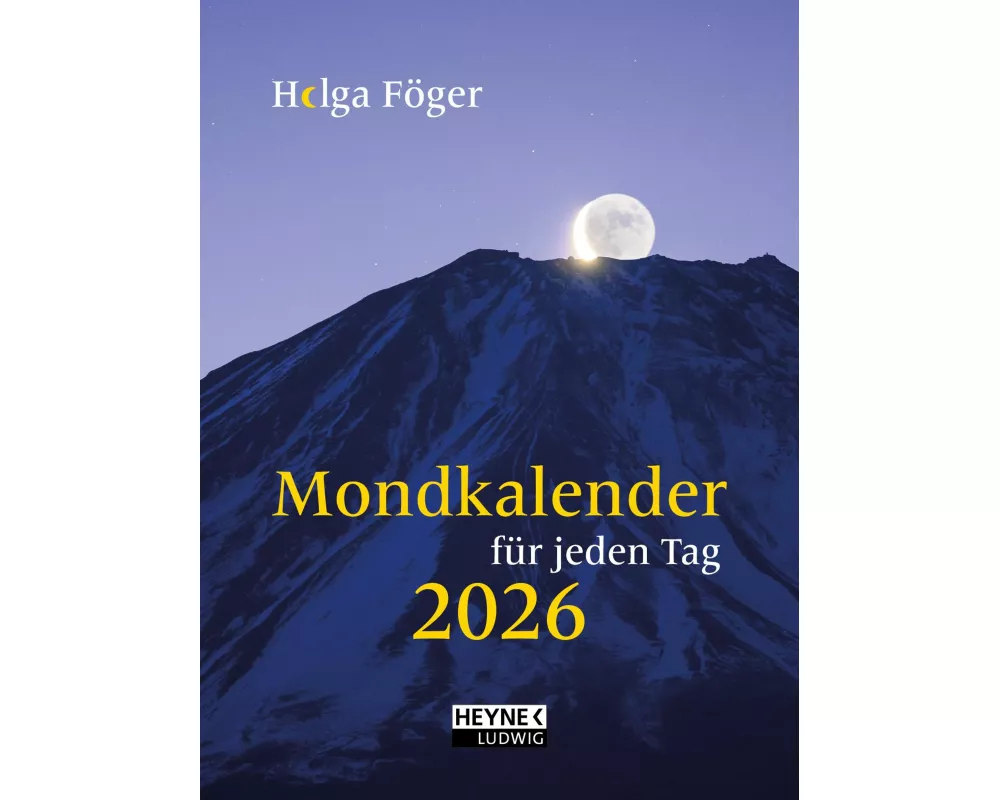 Mondkalender für jeden Tag 2026