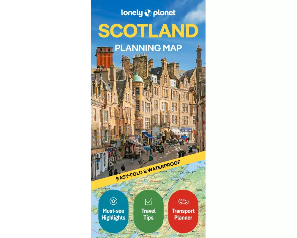 Lonely Planet Scotland Planning Map